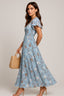 Women's Flowy Floral Summer Maxi Dress