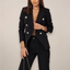 Women's Tailored Formal Blazer and Trousers Set