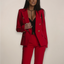 Women's Tailored Formal Blazer and Trousers Set
