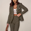 Women's Tailored Formal Blazer and Trousers Set