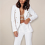 Women's Tailored Formal Blazer and Trousers Set