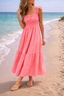 Women’s Smocked Summer Maxi Dress