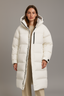 Women's Longline Hooded Puffer Coat Jacket