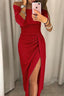 Women's Elegant Off-Shoulder Glitter Midi Dress