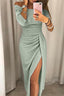Women's Elegant Off-Shoulder Glitter Midi Dress