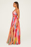Women's Painted Flowy Maxi Dress