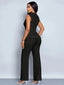 Women's Pleated Two-Piece Pants Set