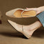 Women's Pointed Toe Buckle Strap Flat Slip-On Mules