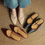 Women's Pointed Toe Buckle Strap Flat Slip-On Mules