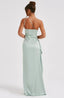 Women's Prom One Shoulder High Slit Maxi Dress