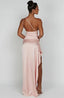 Women's Prom One Shoulder High Slit Maxi Dress