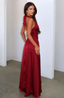 Women's Elegant High Slit Halter Maxi Dress