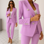 Women's Elegant Blazer And Pants Set