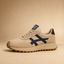 Women's Retro Lace-Up with Lugged Sole Low-Top Sneakers