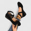 Women's Sleek Adjustable Wide Fit Arch Support Shoes