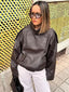Women’s Sleek Stand Collar Jacket