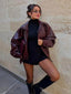 Women’s Sleek Stand Collar Jacket