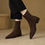 Women's Sleek Block Heel Ankle Boots