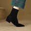 Women's Sleek Block Heel Ankle Boots
