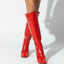 Women's Knee High Chunky Block Heel Boots