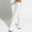 Women's Knee High Chunky Block Heel Boots