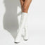 Women's Knee High Chunky Block Heel Boots