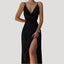 Women’s Spaghetti Strap Slit Maxi Dress