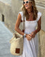 Women's Smocked Summer Maxi Dress