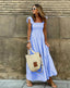 Women's Smocked Summer Maxi Dress