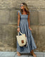 Women's Smocked Summer Maxi Dress