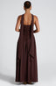 Women's Summer Wedding Guest Maxi Dress Strapless Side Slit