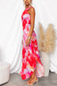 Women’s Vibrant Pleated Summer Dress