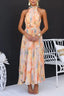 Women's Vibrant Summer Maxi Dress