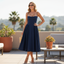 Women's Spaghetti Straps Corset Midi Dress