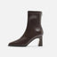 Women’s Vintage Square Toe Block Heel Ankle Boots