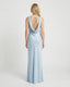 Women's Wedding Guest Cowl Neck Sleeveless Flowy Maxi Dress