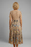 Women's Wedding Guest Elegant Floral Midi Dress