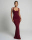 Women's Wedding Guest Sweetheart Bodycon Maxi Dress