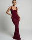 Women's Wedding Guest Sweetheart Bodycon Maxi Dress