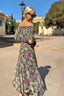 Women's Wedding Guest V-Neck Wrap Maxi Dress