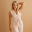 Women's Wide Leg Wrap Summer Jumpsuit