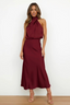 Women's Elegant Halter Evening Dress