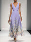 Women's Floral Print Maxi Dress