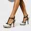Women's T-Strap with Bow Detail Heels