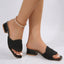Women's Chic Block Heel Slip On Sandals
