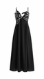 Women's Elegant Embroidered Maxi Dress