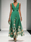 Women's Floral Print Maxi Dress
