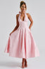 Women's Halter Summer Midi Dress