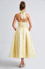 Women's Halter Summer Midi Dress