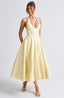 Women's Halter Summer Midi Dress